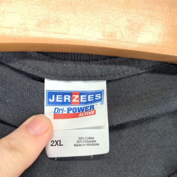 Jerzees Penn Station Active Fresh Grilled Subs East Coast T-Shirt Mens 2XL Gray - Picture 12 of 15